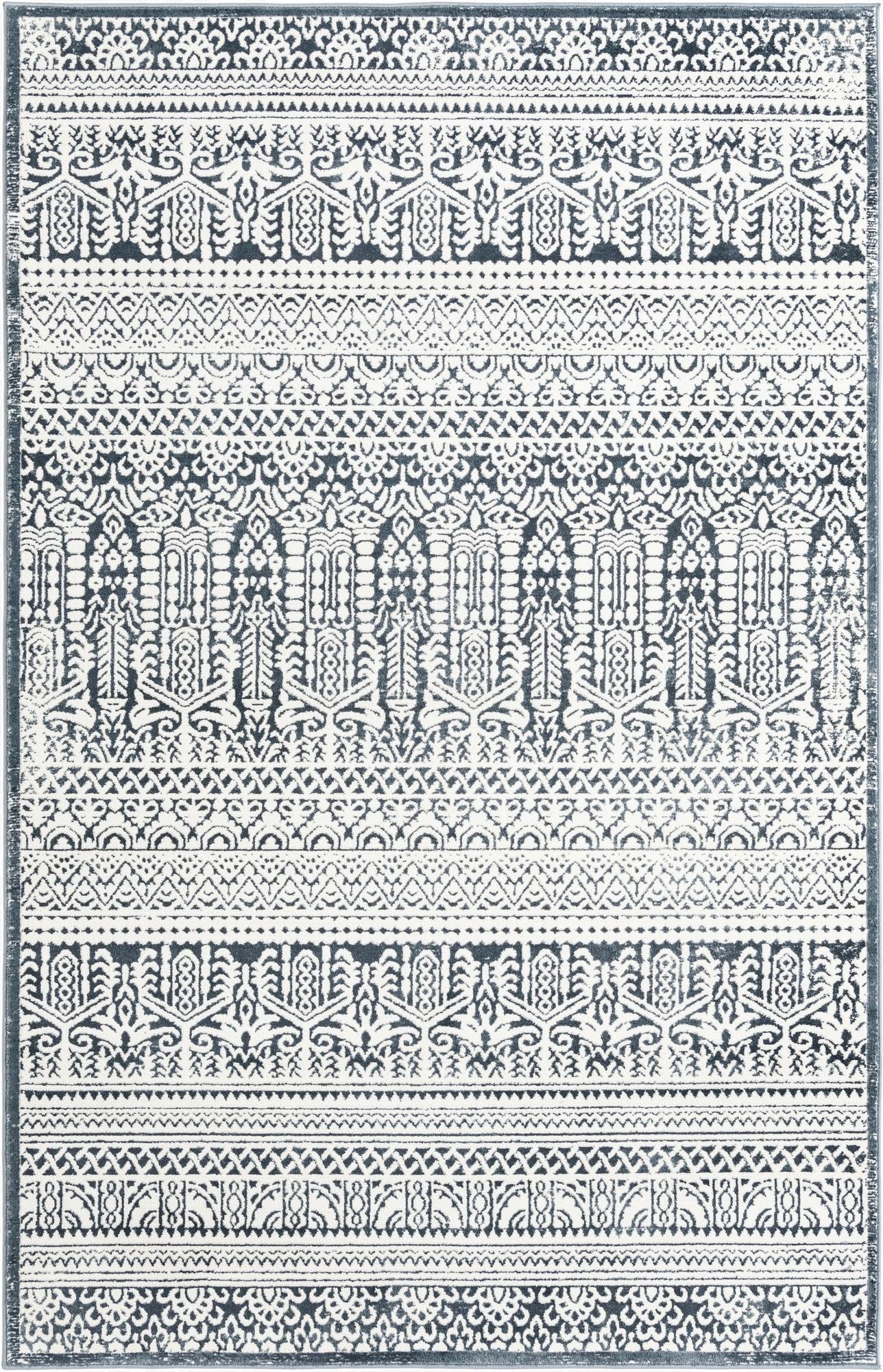 Jill Zarin 5' 3 x 8' Uptown Cloisters Rug