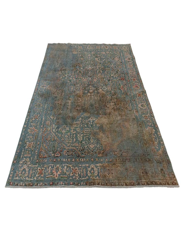 Detail image of  6' 3 x 9' 3 Vintage Royal Wool Rug