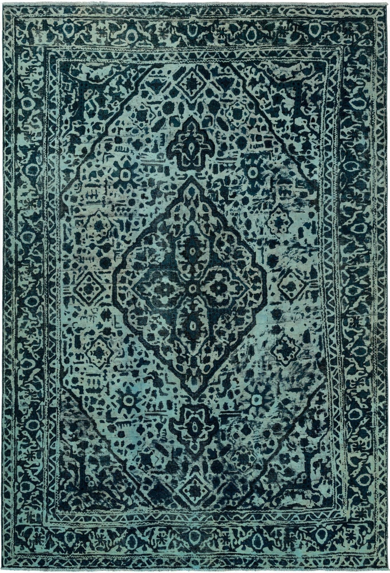  7' 7 x 11' 5 Vintage Royal Wool Rug