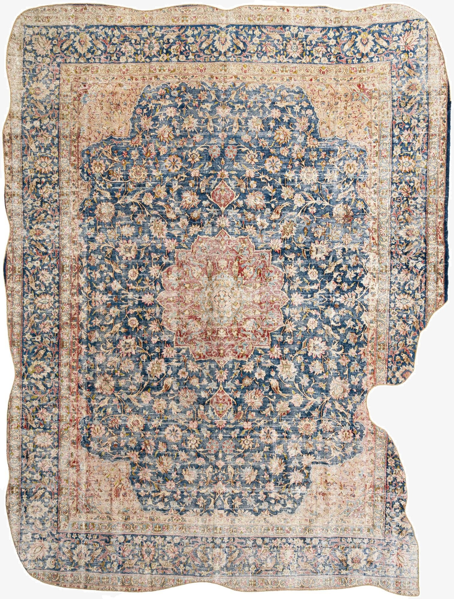  9' 5 x 12' 7 Vintage Royal Wool Rug