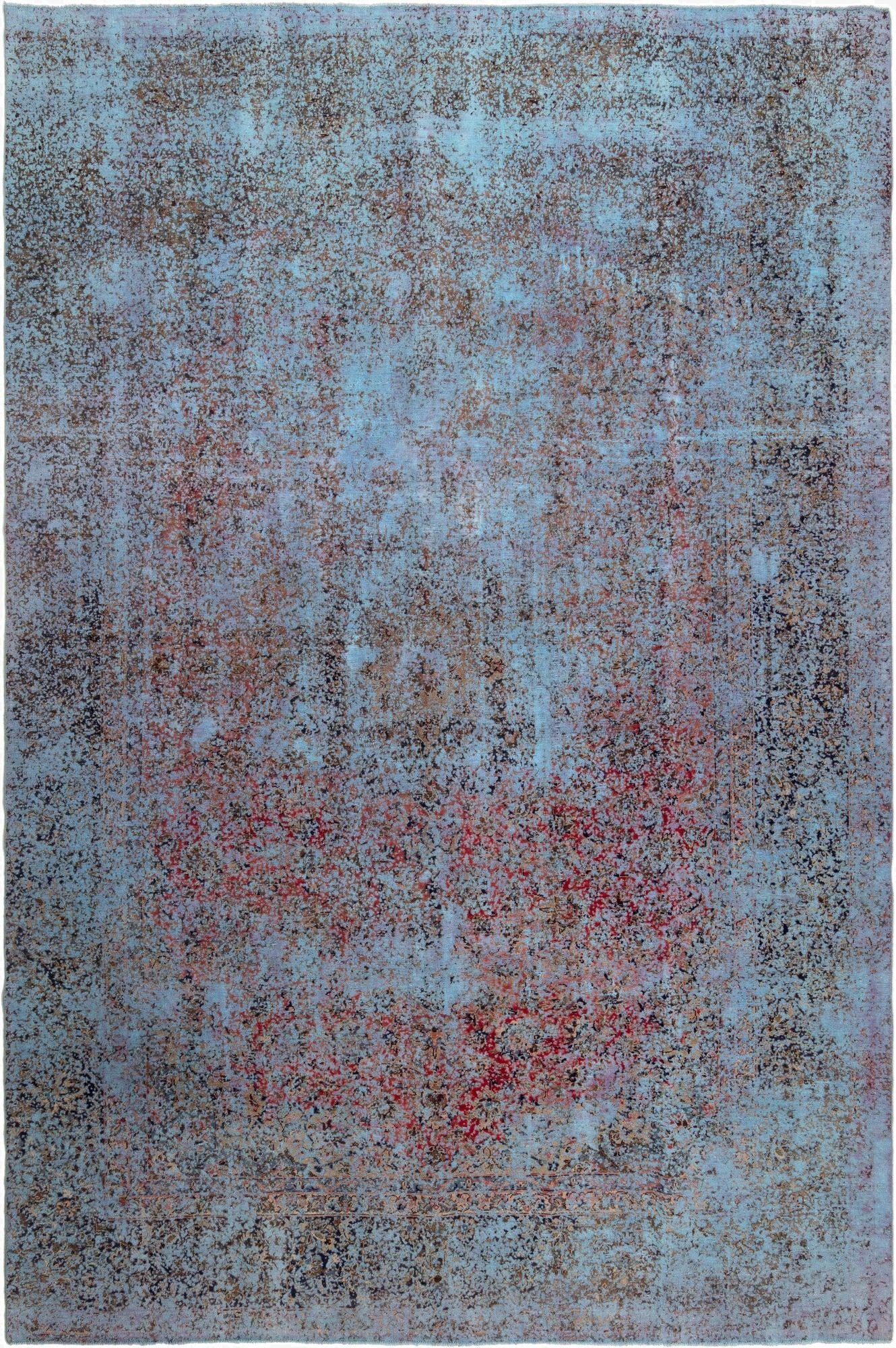  9' x 13' 9 Vintage Royal Wool Rug