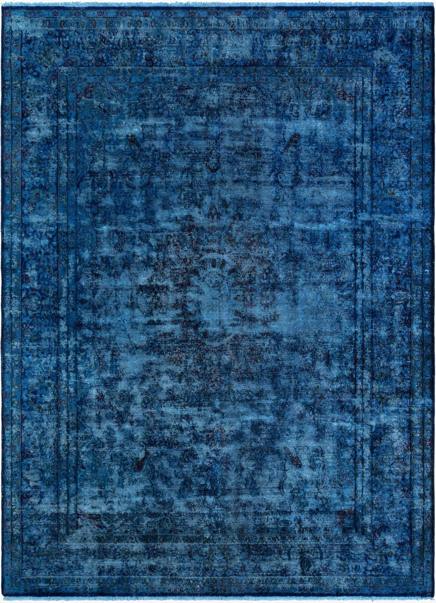  9' 8 x 13' 5 Vintage Royal Wool Rug