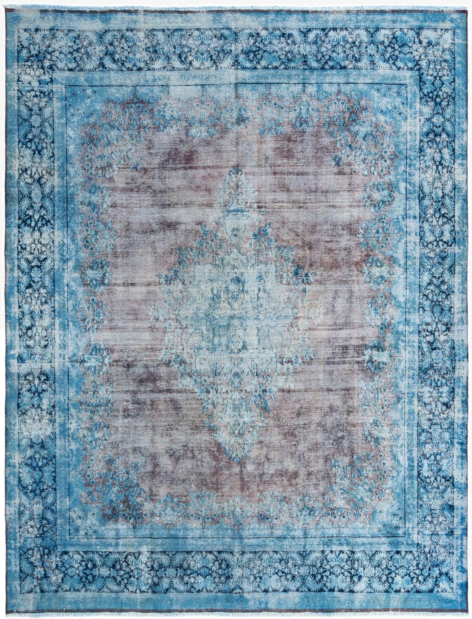  9' 8 x 12' 10 Vintage Royal Wool Rug