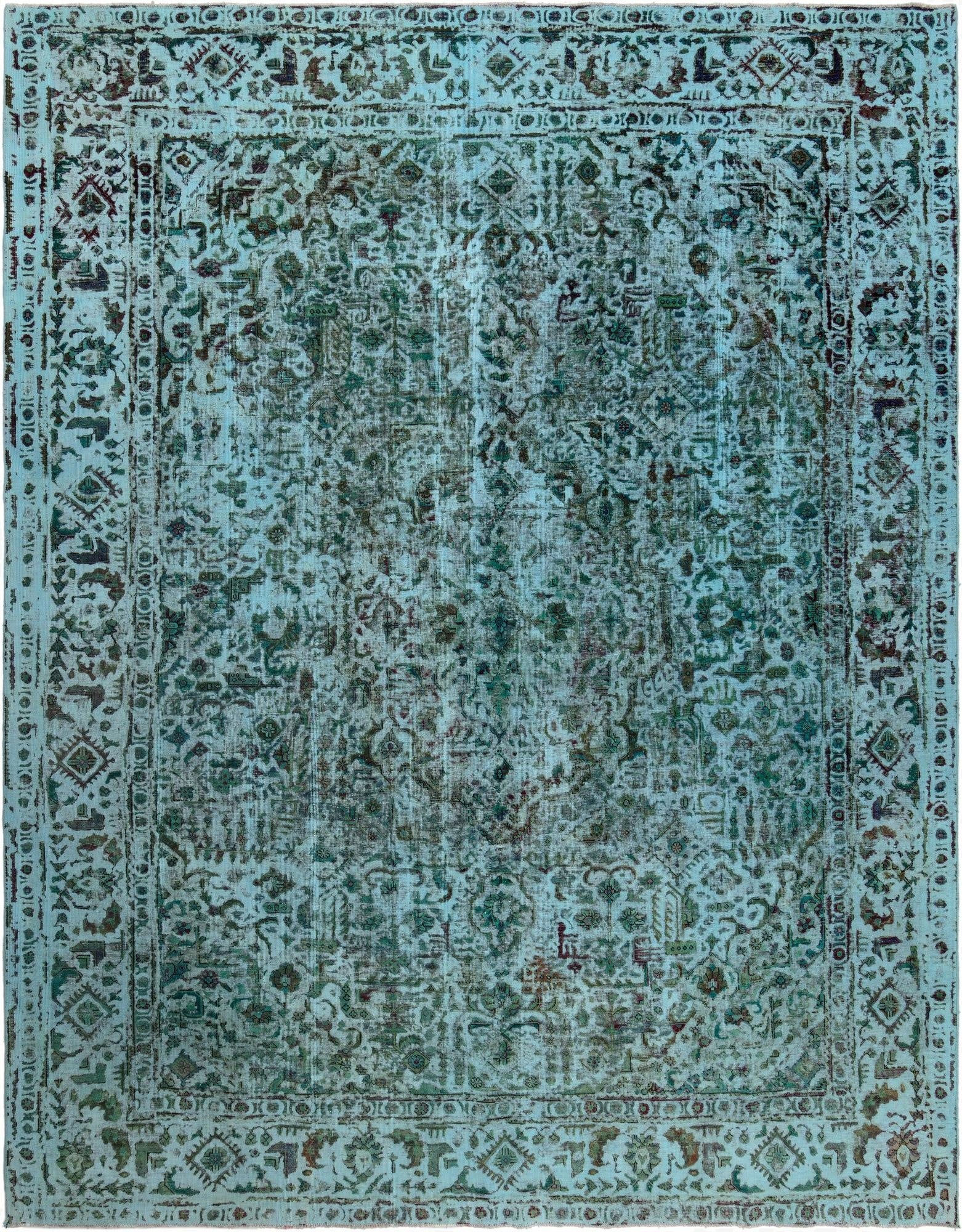  9' 5 x 12' 2 Vintage Royal Wool Rug