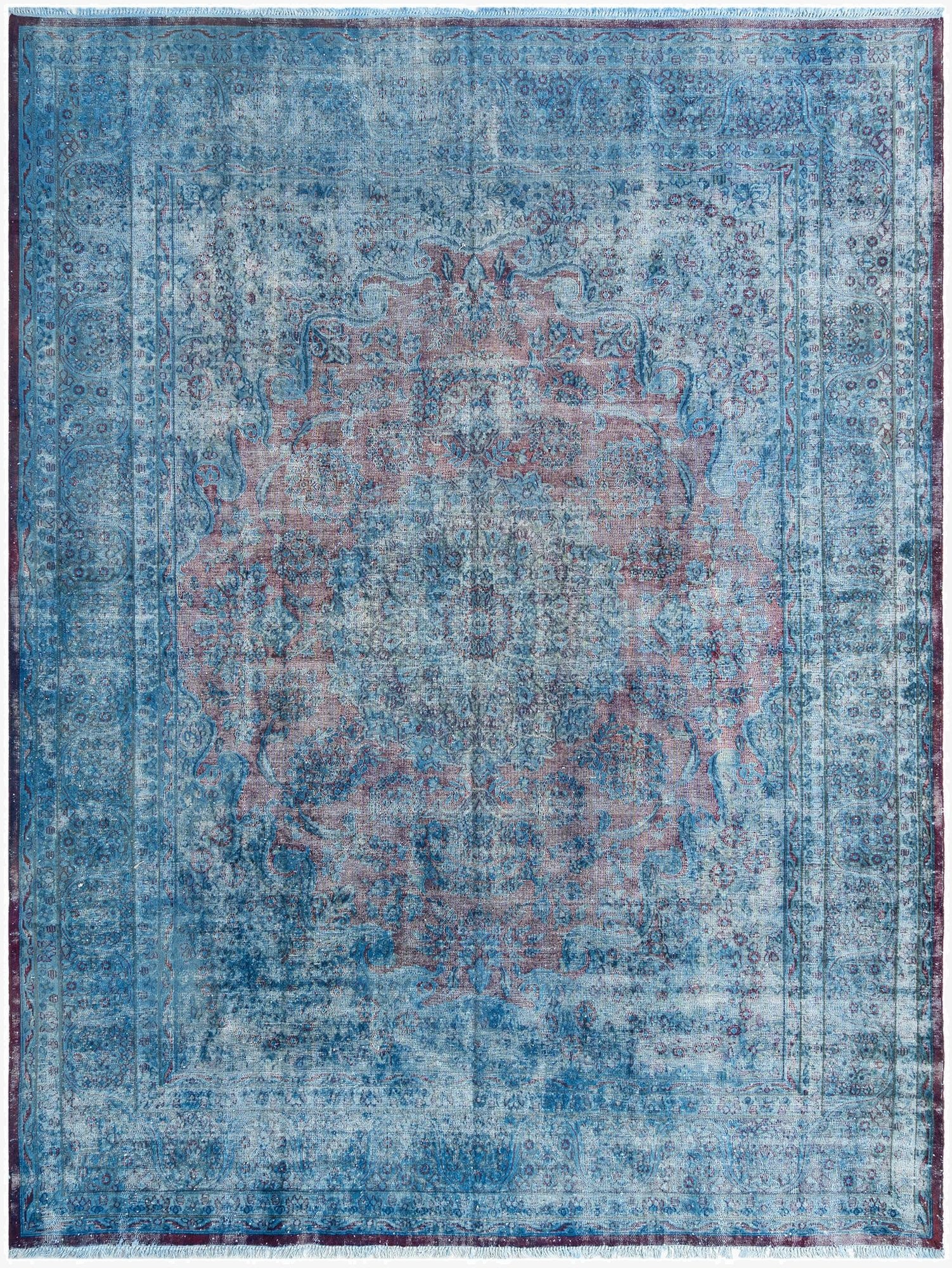  9' 9 x 13' Vintage Royal Wool Rug