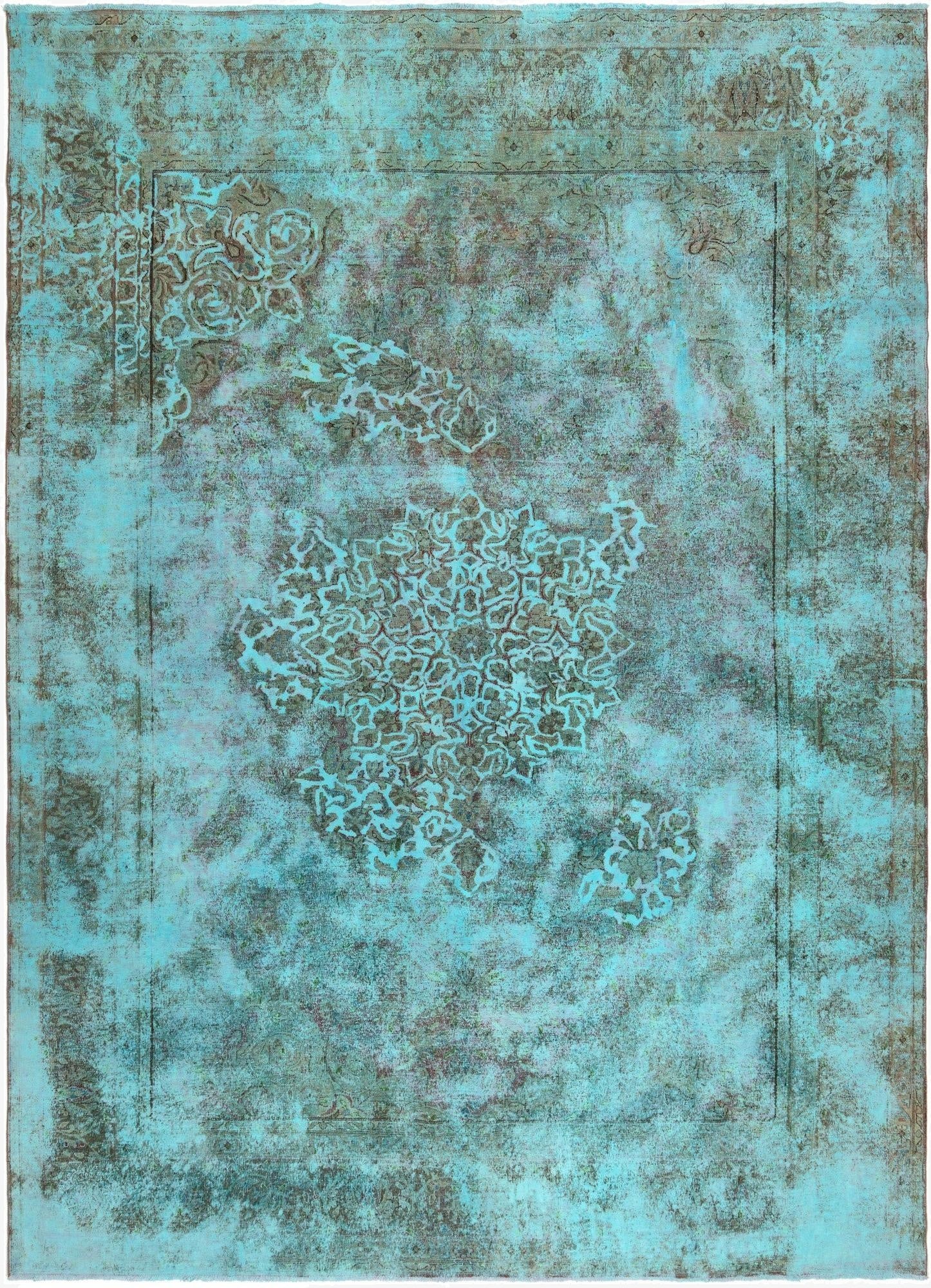  9' 5 x 13' 3 Vintage Royal Wool Rug