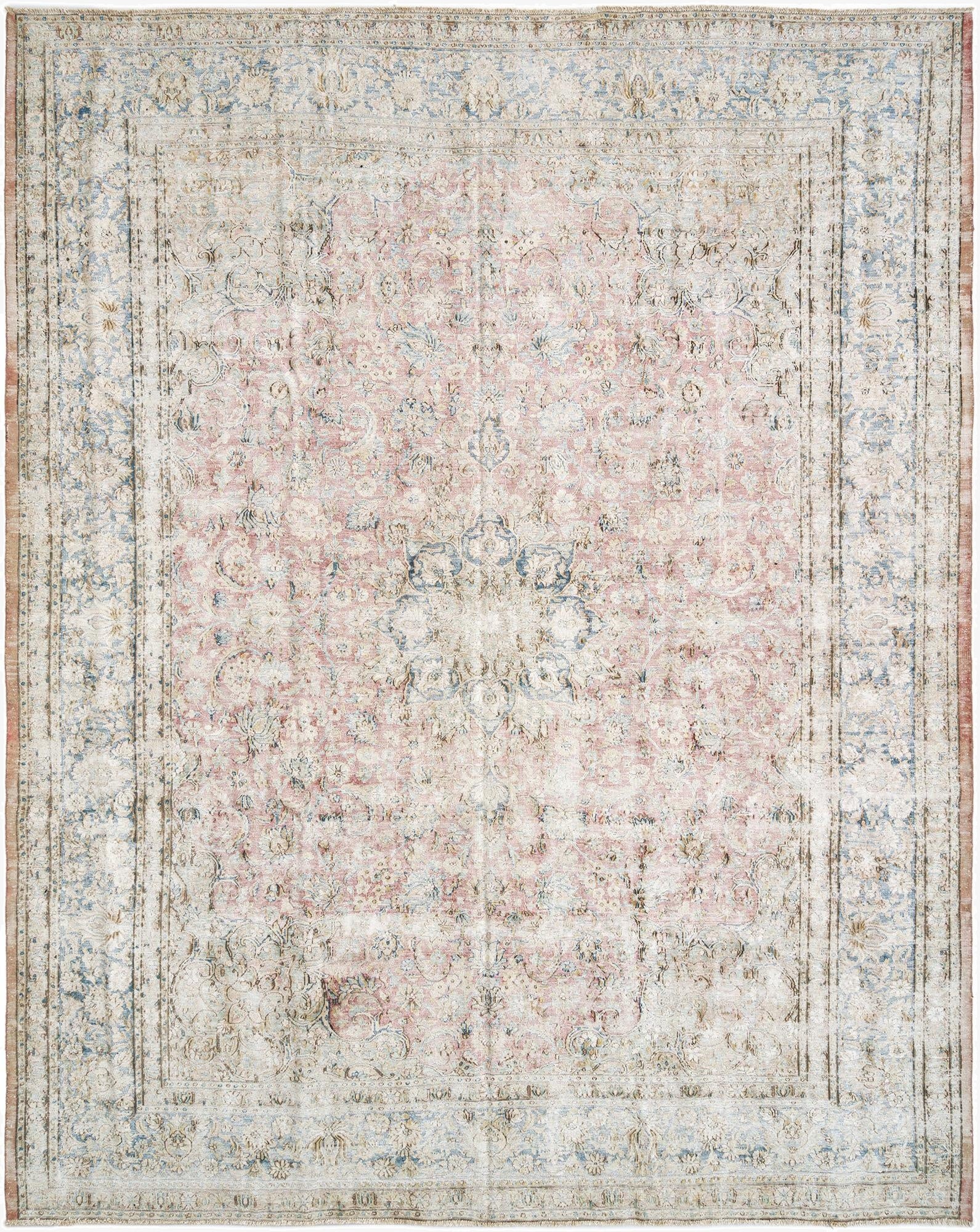  10' 8 x 13' 6 Vintage Royal Wool Rug