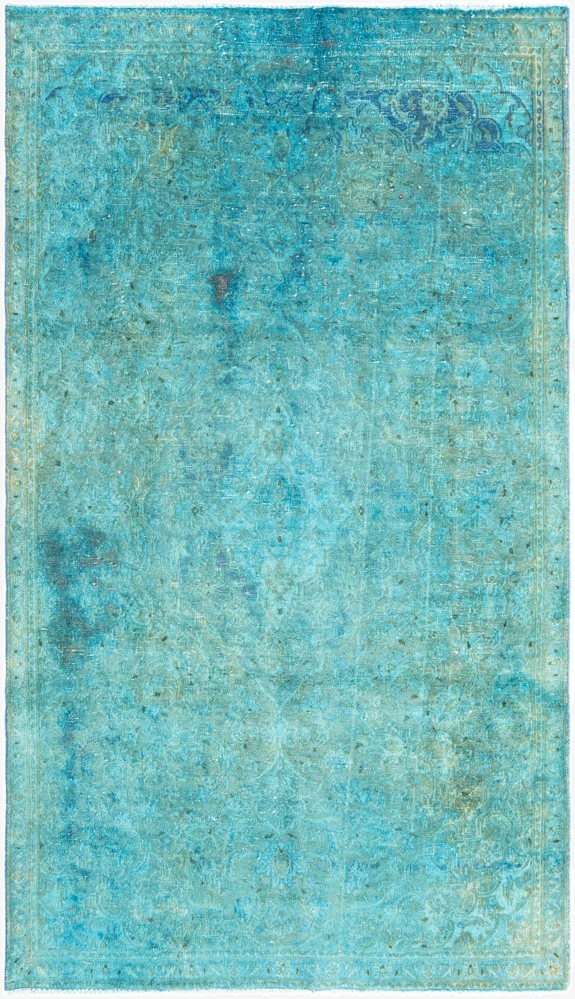  4' 1 x 7' 4 Vintage Rug