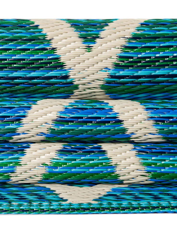 Detail image of  4' x 6'  Washable Vista Breeze Indoor / Outdoor Rug