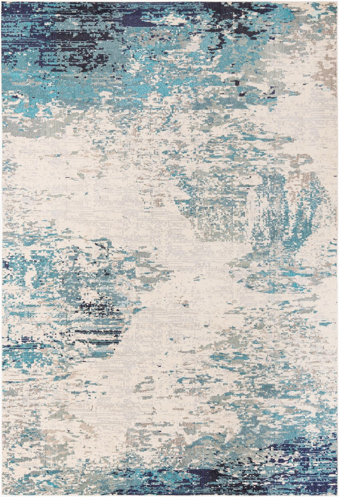  9' 10 x 14'  Washable Vivid Rug