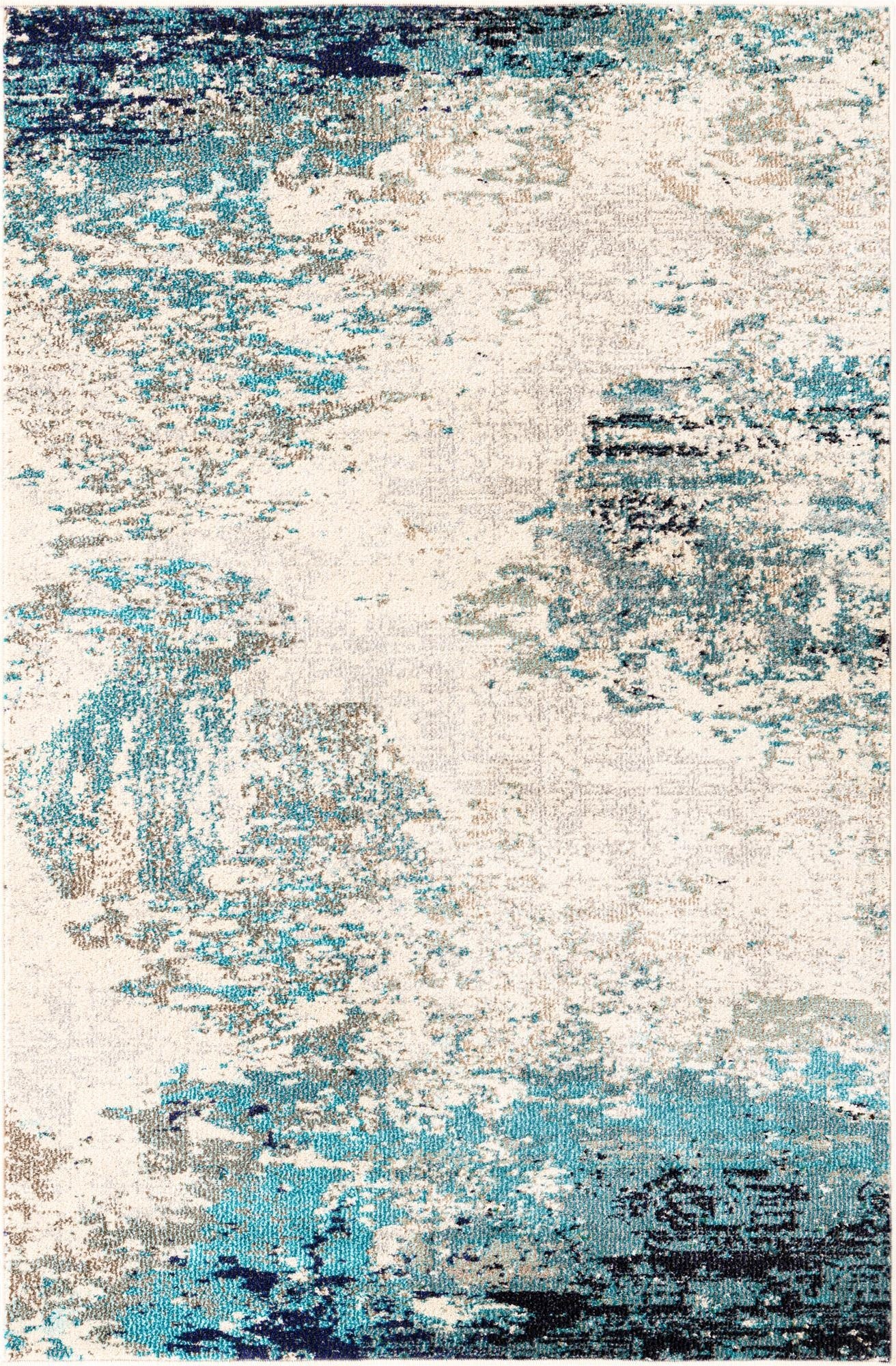  4' x 6'  Washable Vivid Rug