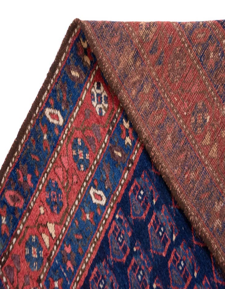 Detail image of 3' 8 x 4' 8 Hand Knotted Yalameh Persian Wool Rug