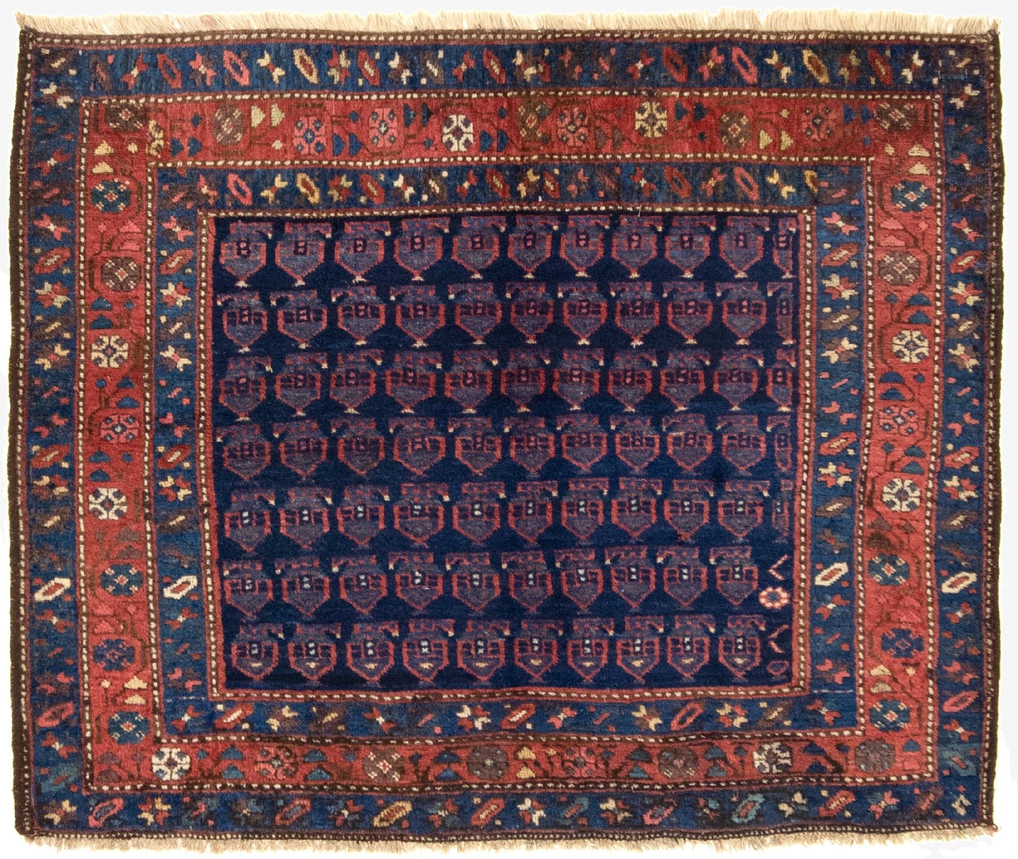  3' 8 x 4' 8  Hand Knotted Yalameh Persian Wool Rug