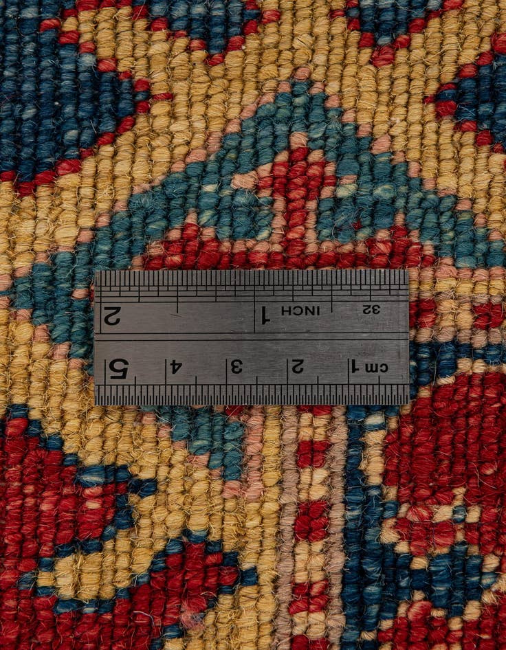 Detail image of  5' 1 x 6' 4  Hand Knotted Ziegler Wool Rug