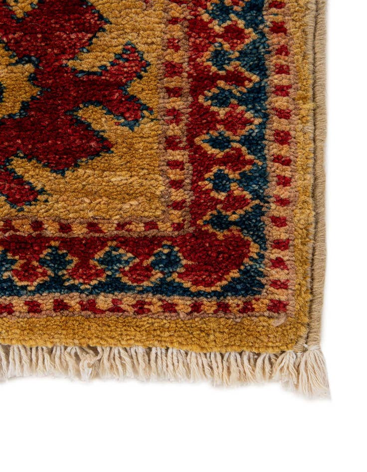 Detail image of  5' 1 x 6' 4  Hand Knotted Ziegler Wool Rug
