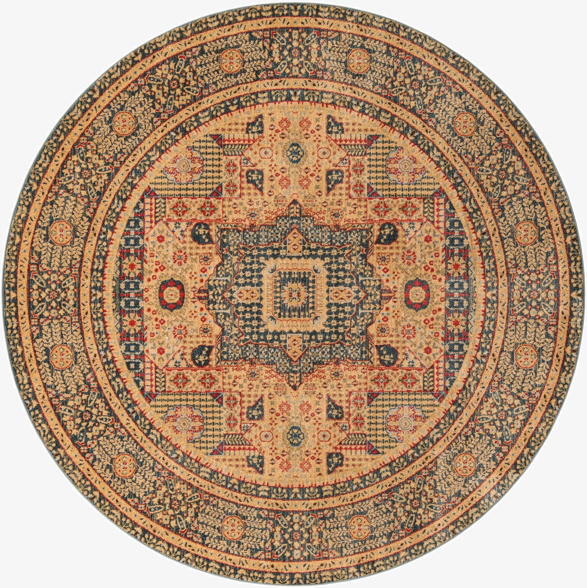  8' x 8' Amina Round Rug