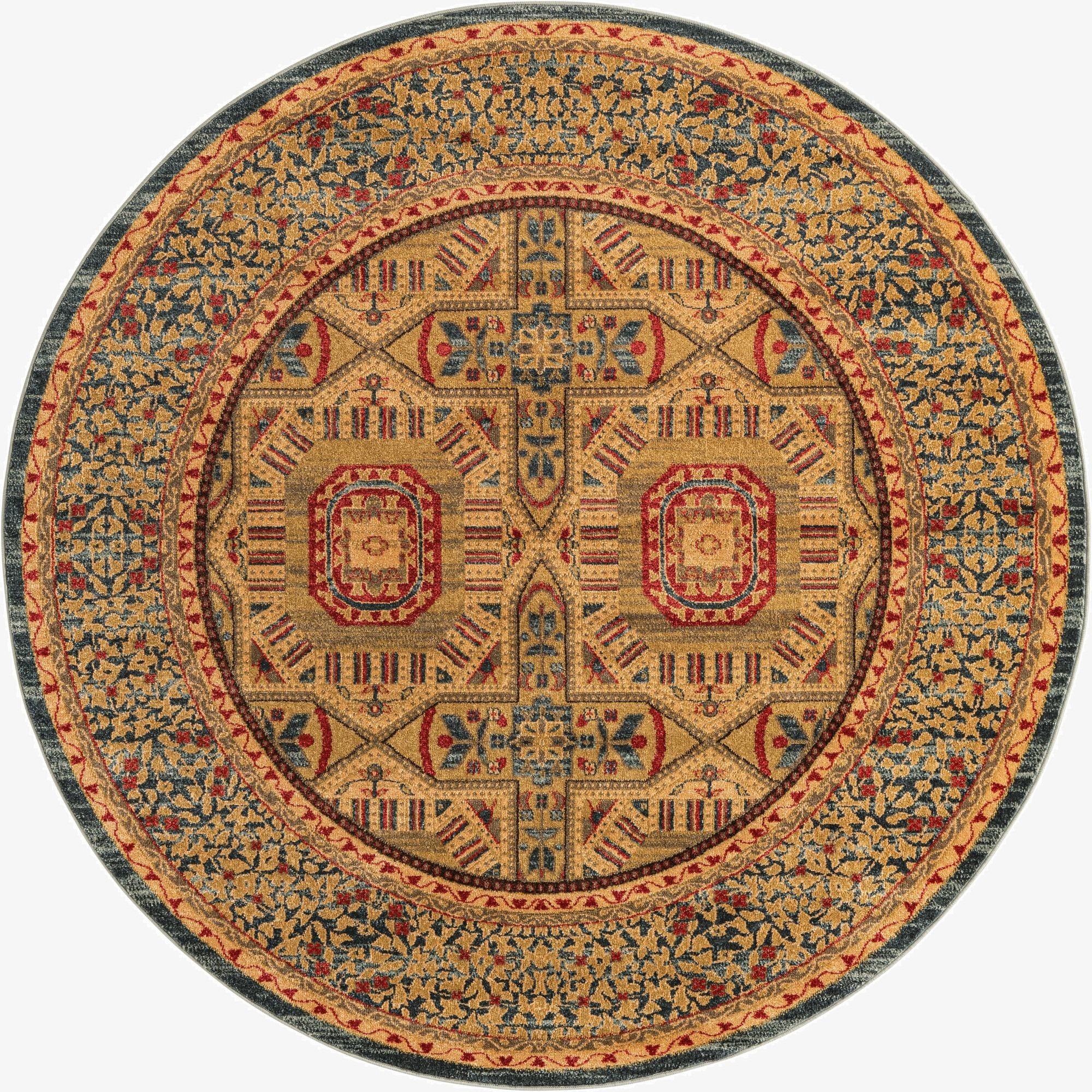  6' x 6' Amina Round Rug