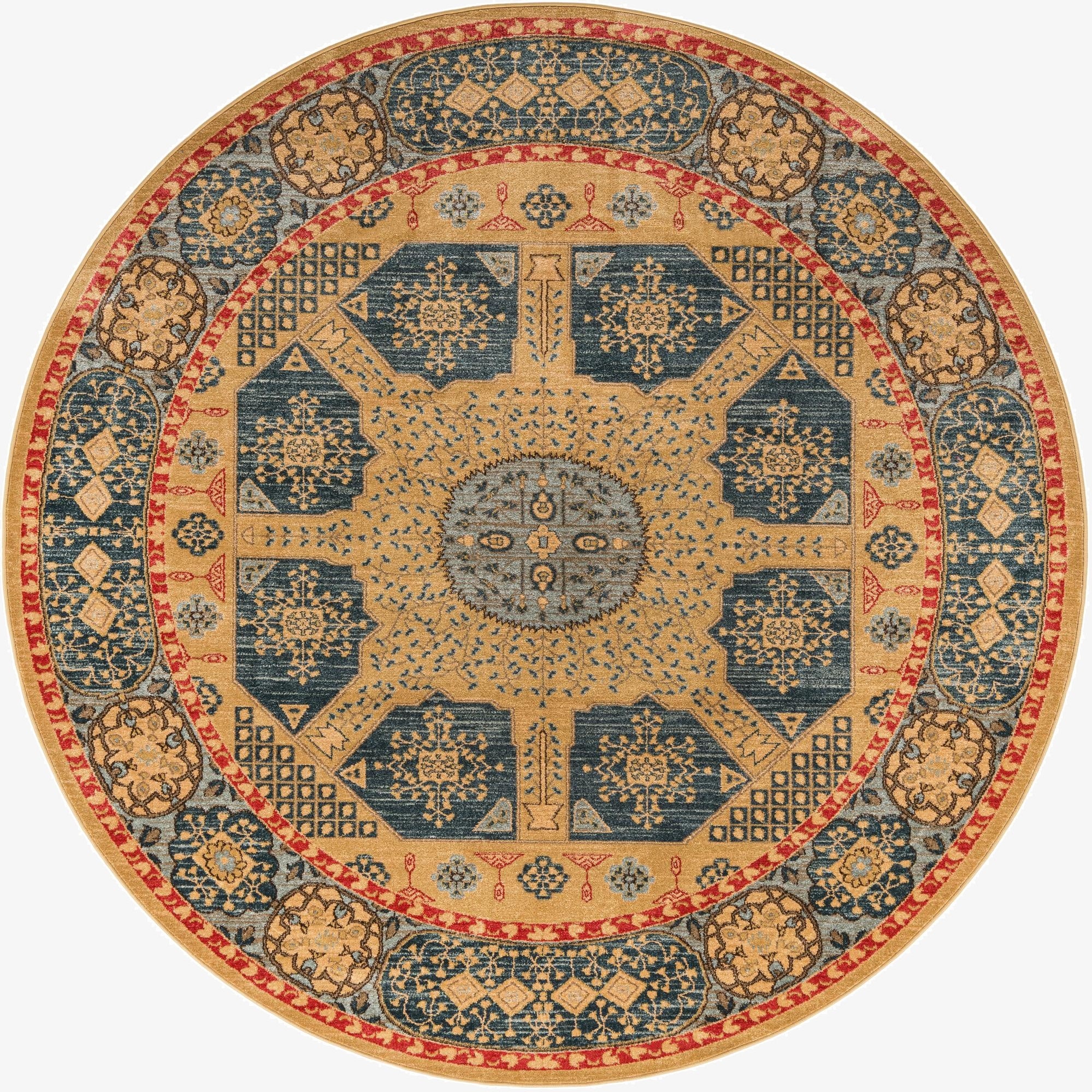  8' x 8' Amina Round Rug