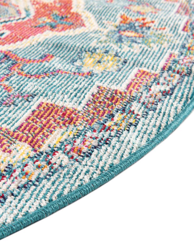 Detail image of  5' x 5' Amulet Round Rug