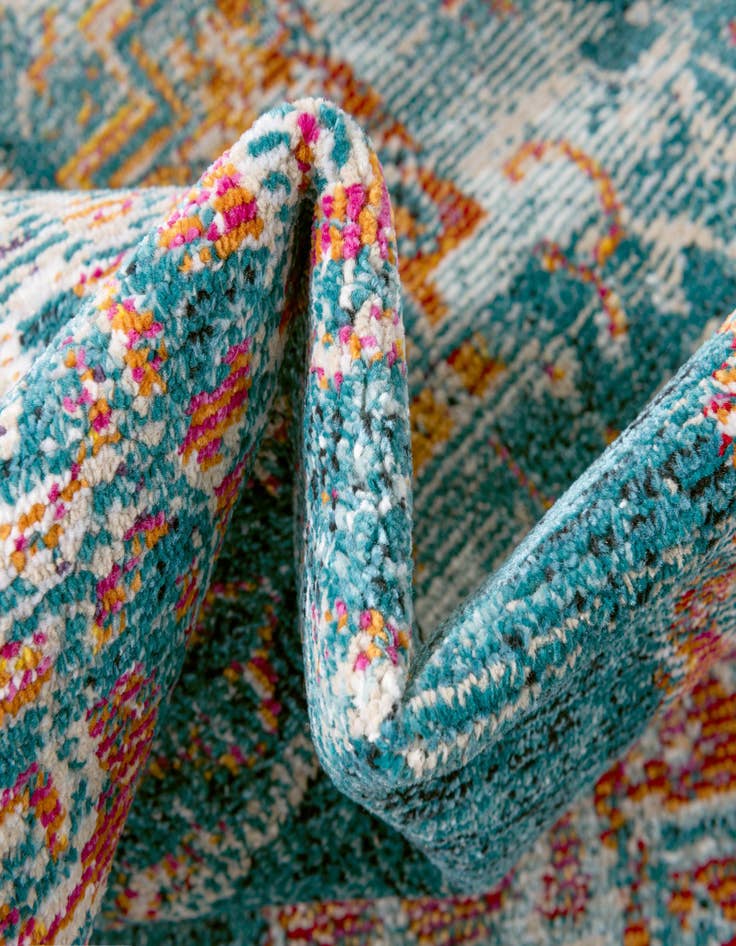 Detail image of  4' x 4' Amulet Round Rug