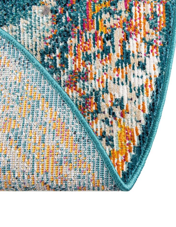 Detail image of  4' x 4' Amulet Round Rug