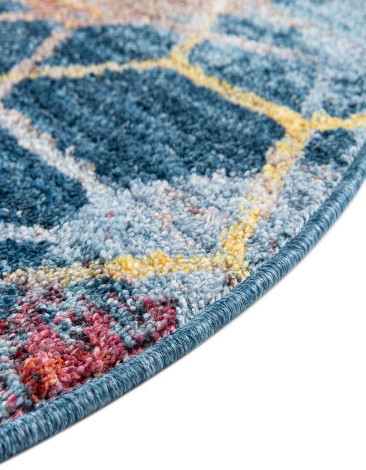 Detail image of  3' 3 x 3' 3 Andromeda Round Rug
