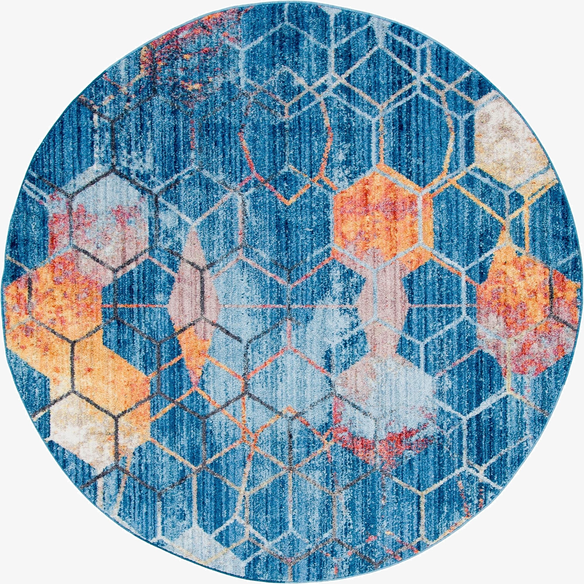  6' x 6' Andromeda Round Rug
