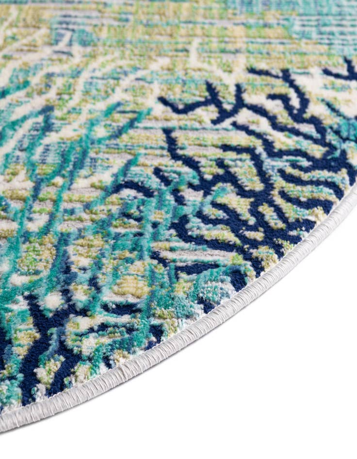Detail image of  7' x 7' Ariel Round Rug