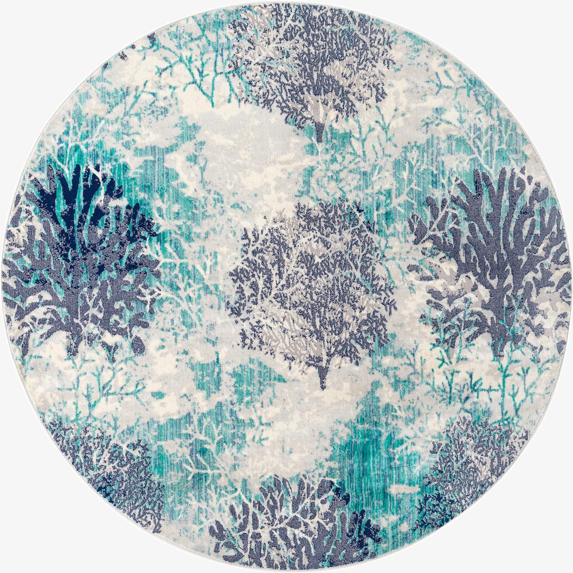  7' x 7' Ariel Round Rug