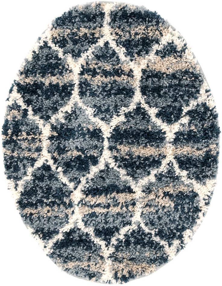Detail image of  3' 3 x 3' 3 Athena Shag Round Rug