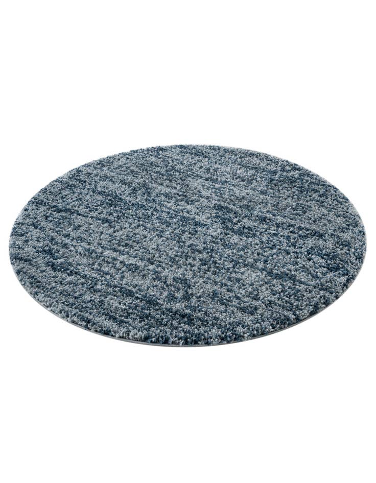 Detail image of  5' x 5' Athena Shag Round Rug