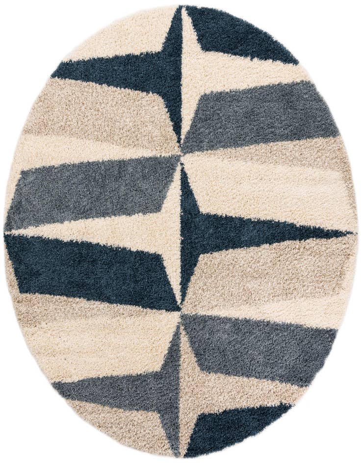 Detail image of  10' x 10' Athena Shag Round Rug
