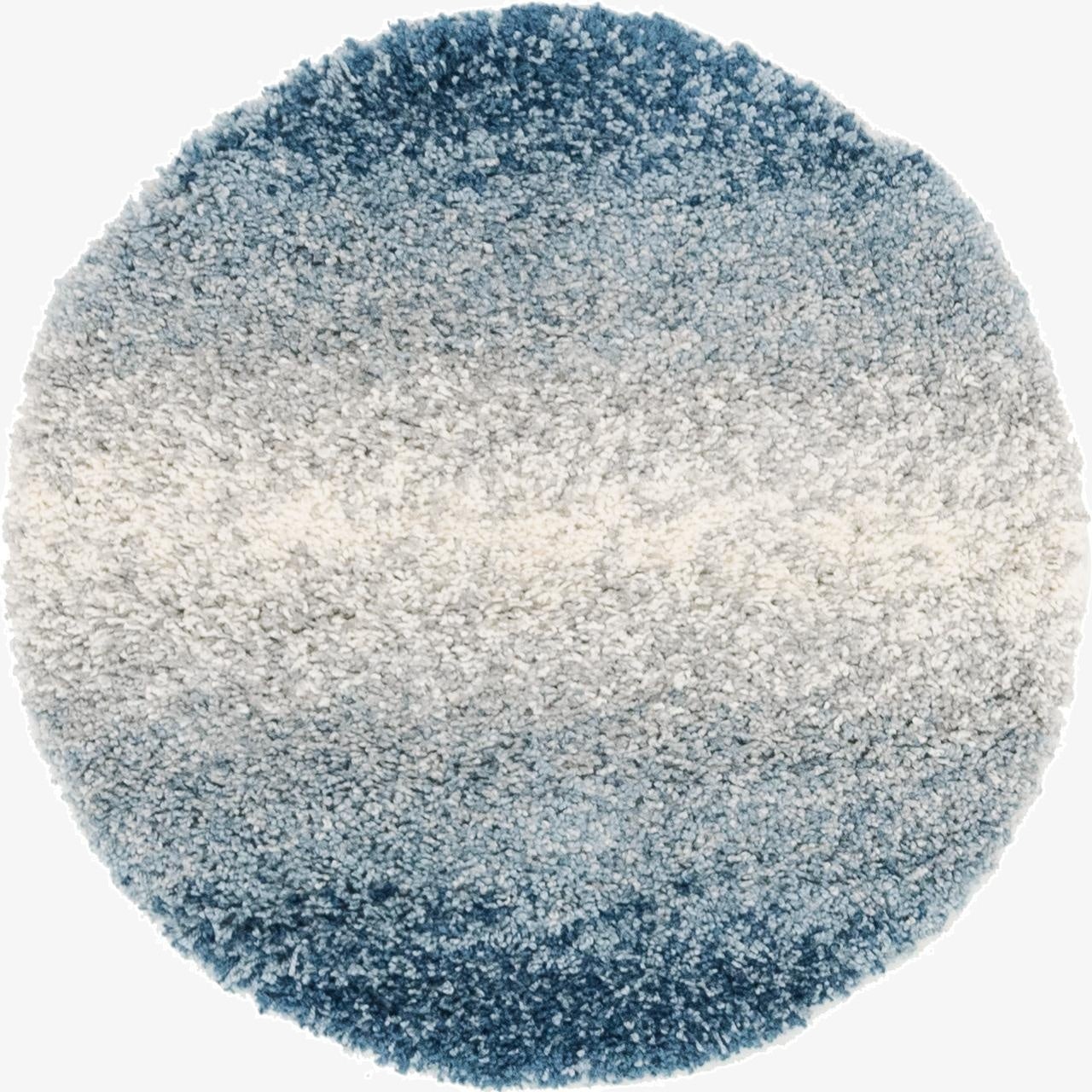  3' 3 x 3' 3 Athena Shag Round Rug