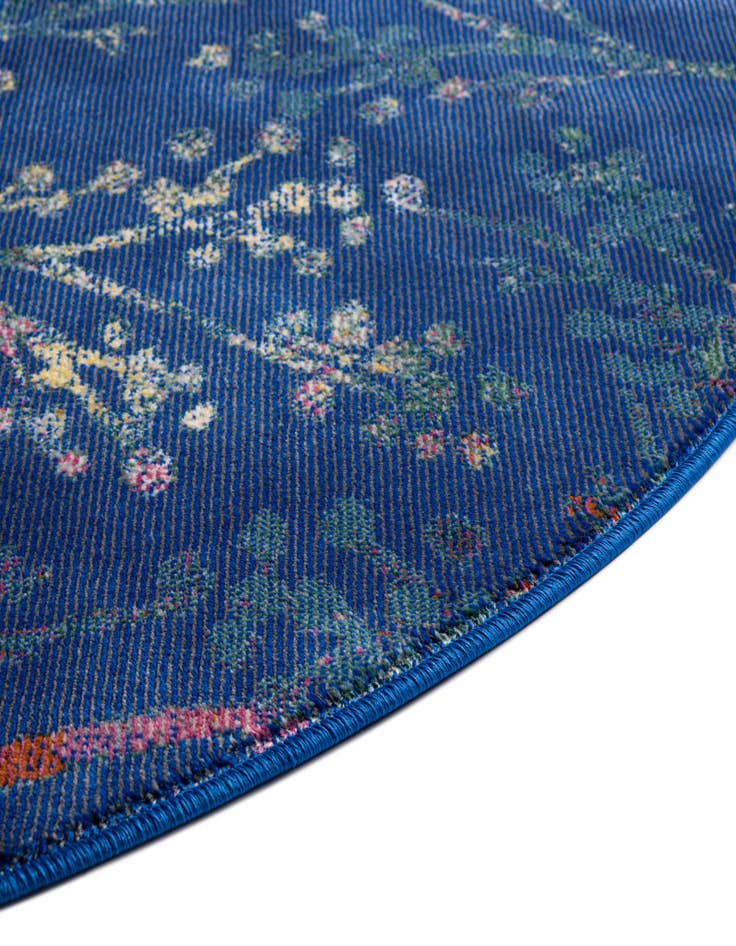 Detail image of  5' 3 x 5' 3 Blossom Round Rug