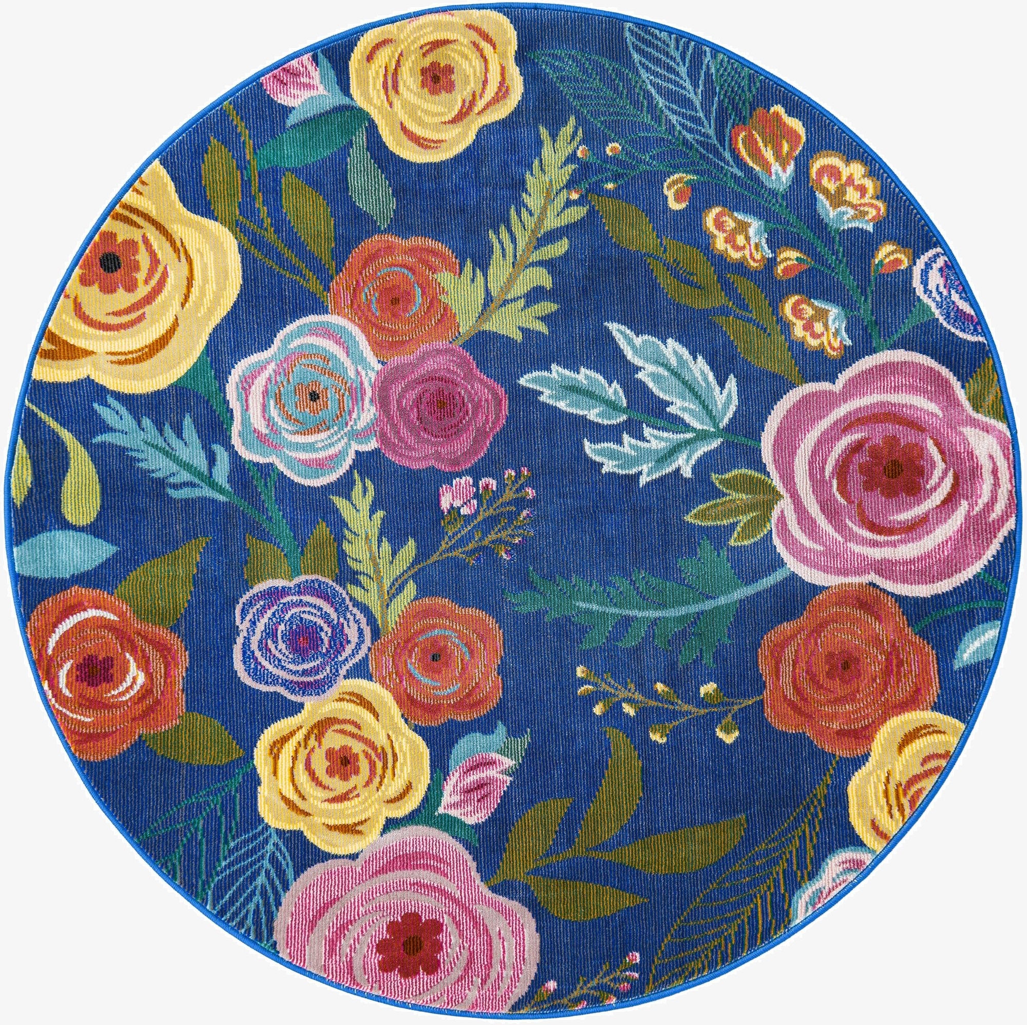  4' x 4' Blossom Round Rug