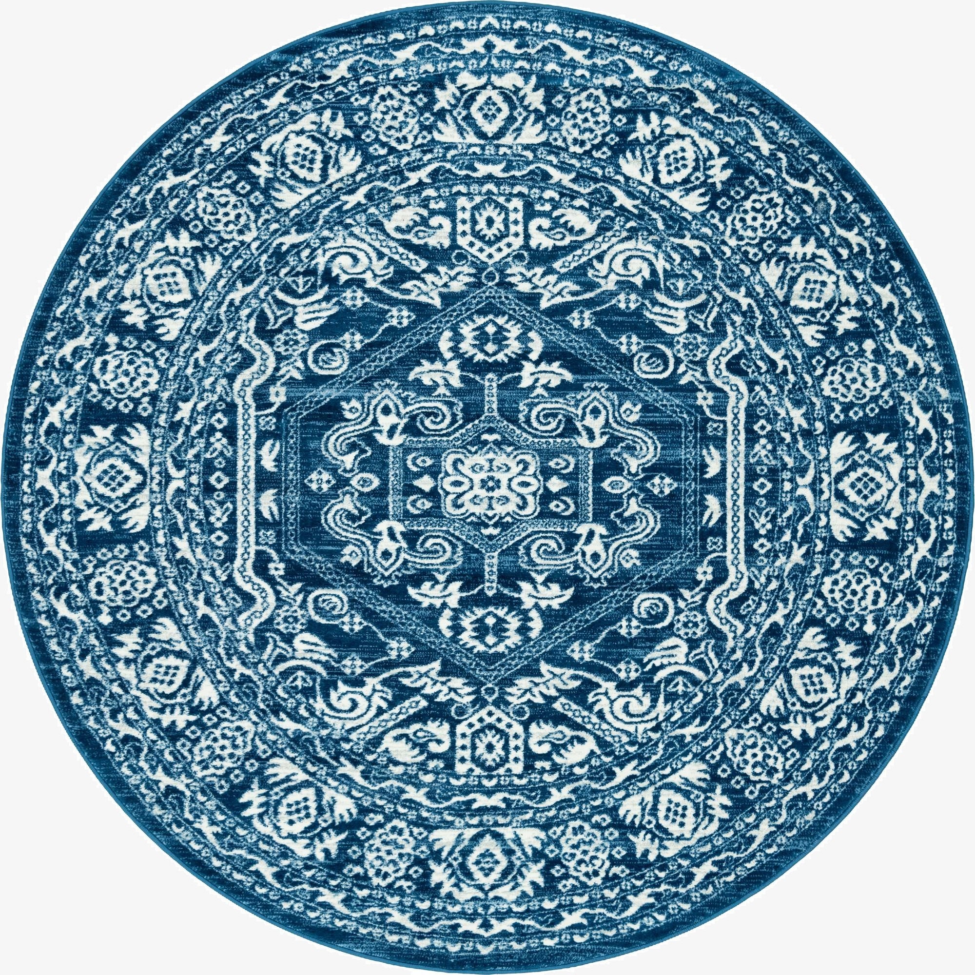  7' 10 x 7' 10 Boston Round Rug