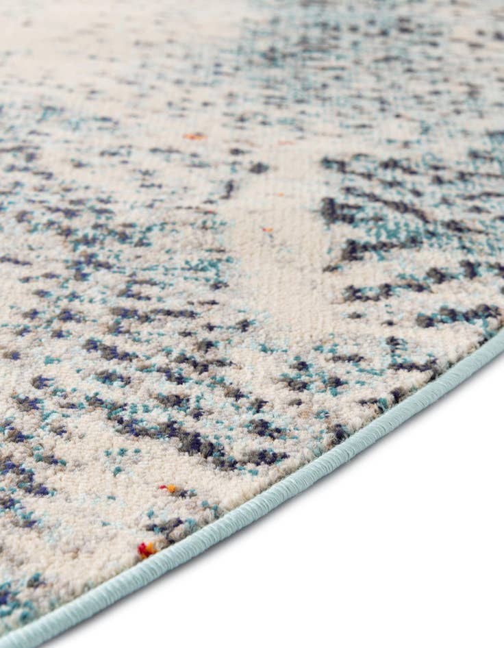 Detail image of  4' x 4'  Washable Carnevale Round Rug