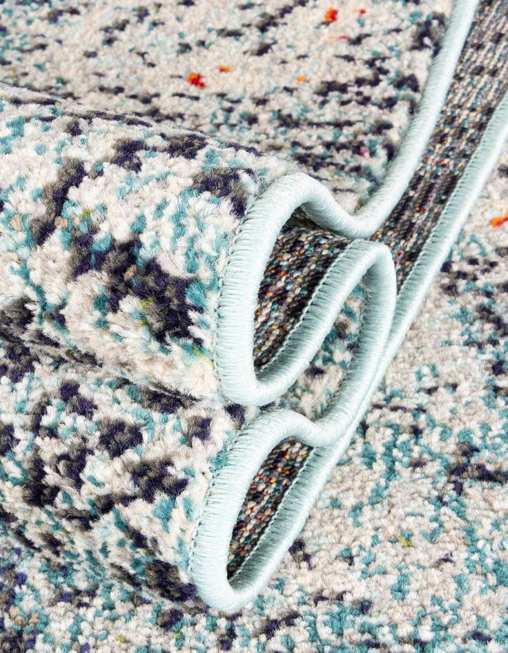 Detail image of  4' x 4'  Washable Carnevale Round Rug