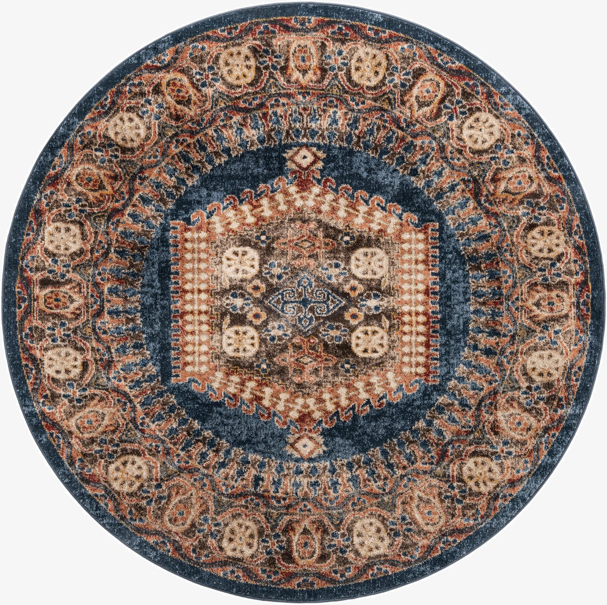  3' 3 x 3' 3 Eden Round Rug