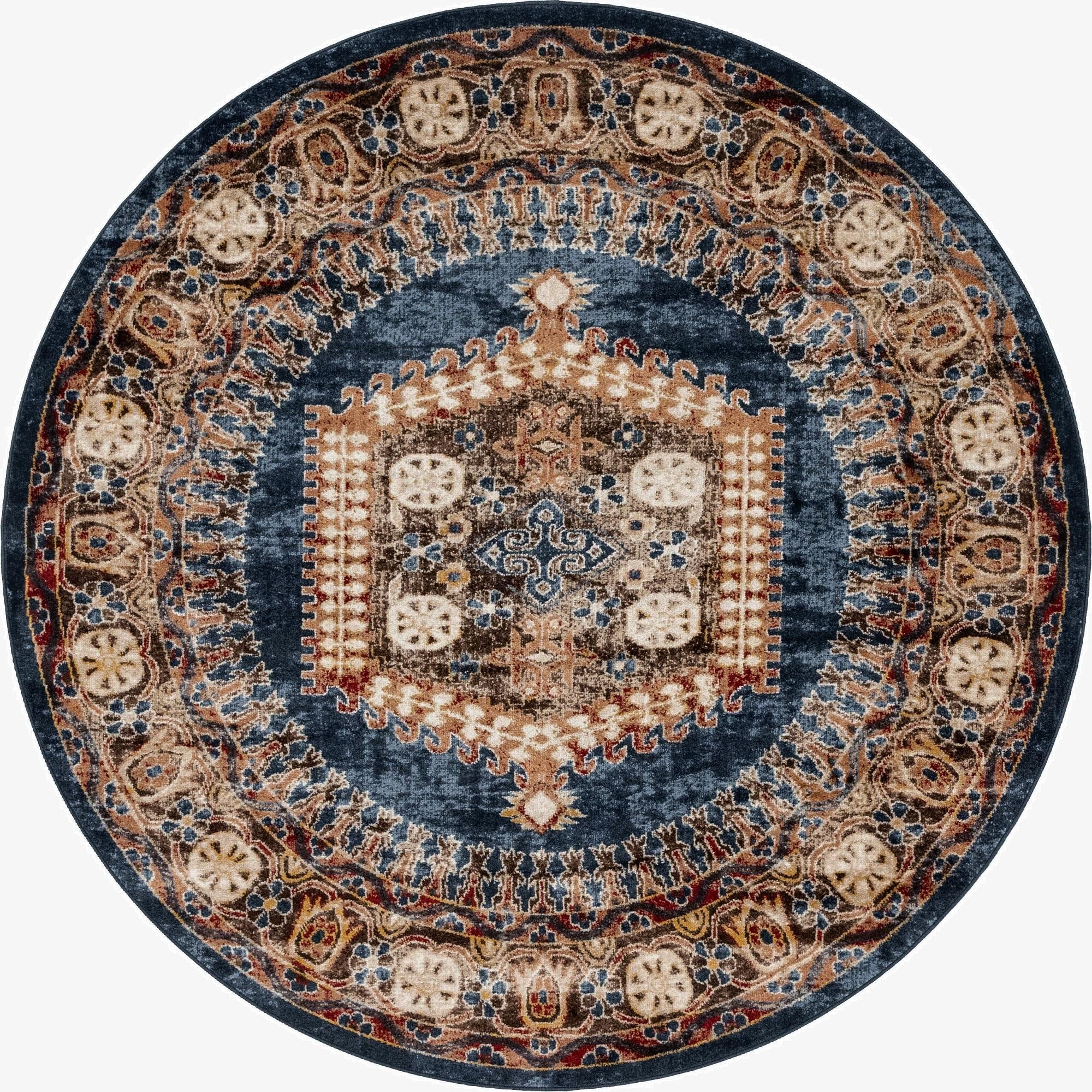  7' x 7' Eden Round Rug