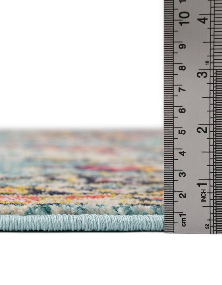 Detail image of  8' x 8'  Washable El Paso Round Rug