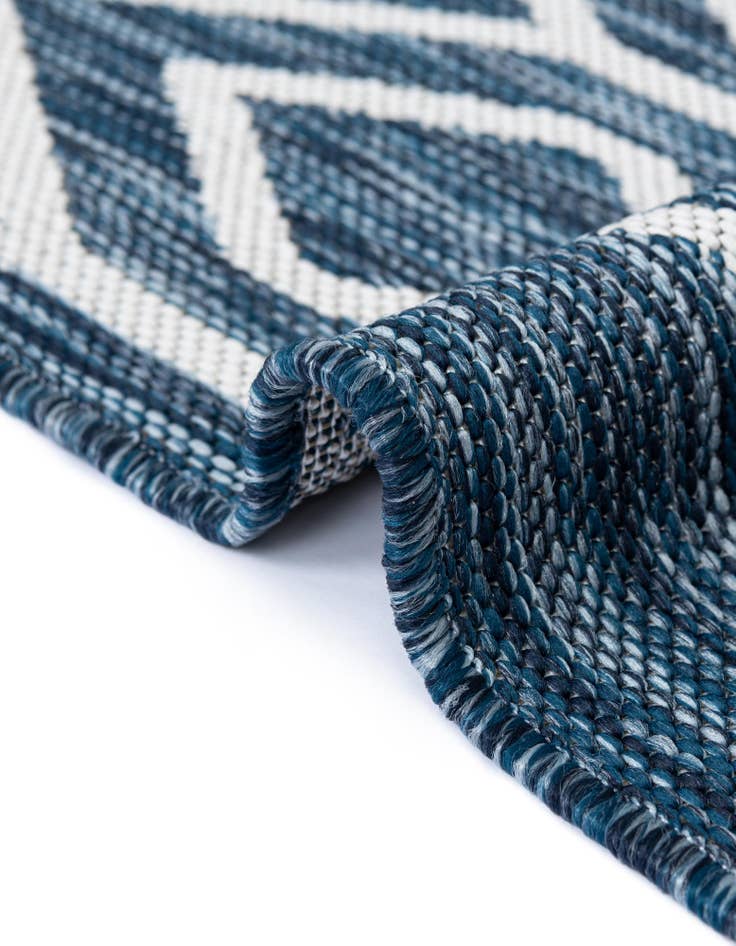 Detail image of  7' x 7'  Washable Jill Zarin Indoor / Outdoor Round Rug