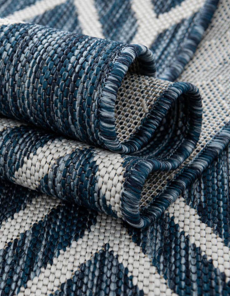 Detail image of  7' x 7'  Washable Jill Zarin Indoor / Outdoor Round Rug