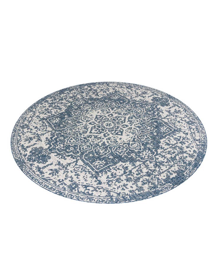Detail image of  10' 8 x 10' 8  Washable Jill Zarin Dubai Indoor / Outdoor Round Rug