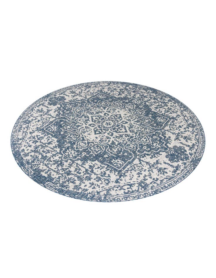Detail image of  10' 8 x 10' 8  Washable Jill Zarin Dubai Indoor / Outdoor Round Rug