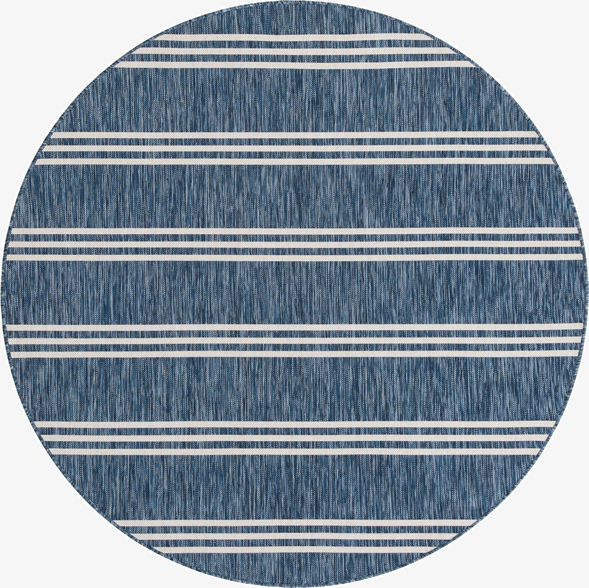  6' 7 x 6' 7  Washable Jill Zarin Anguilla Indoor / Outdoor Round Rug