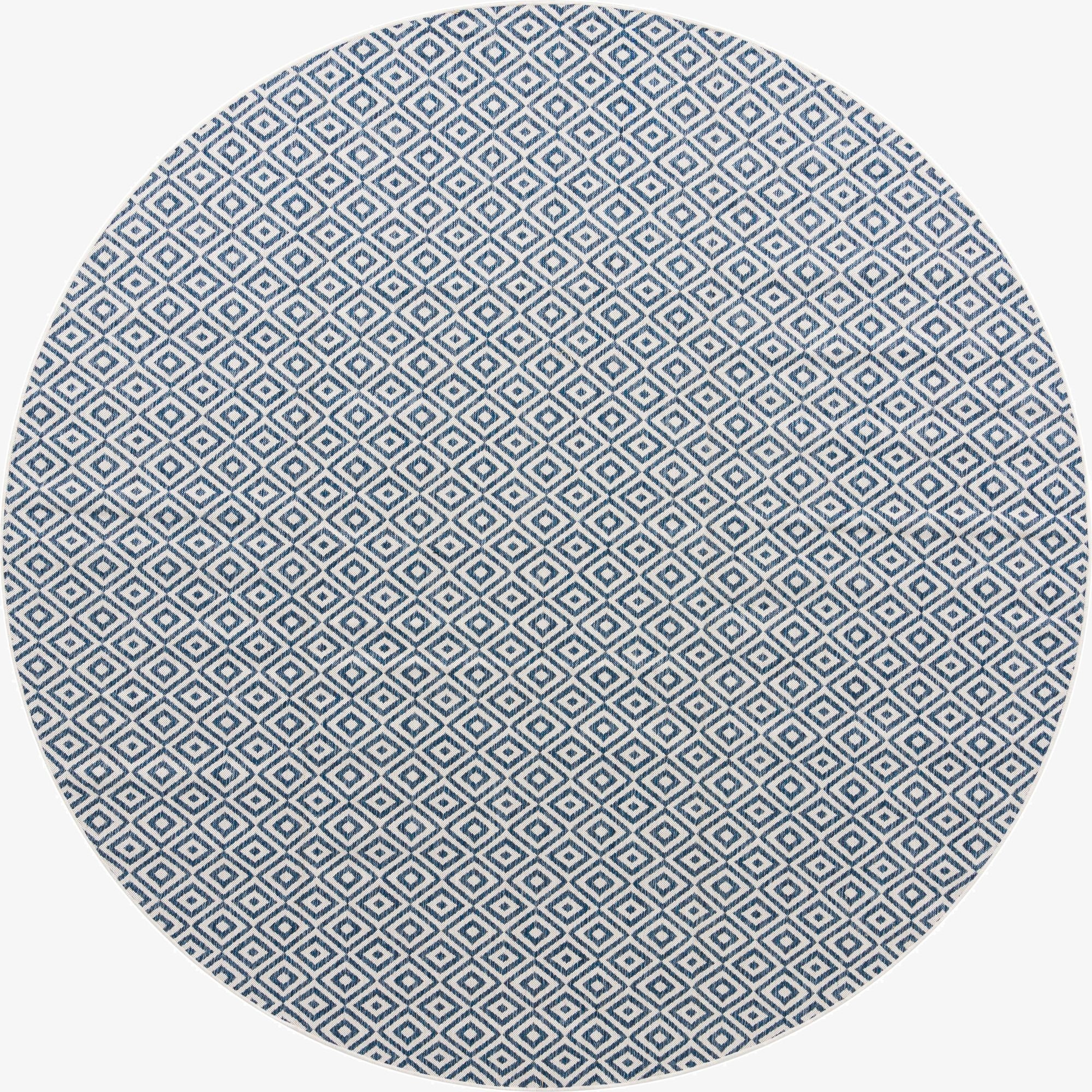 10' 8 x 10' 8  Washable Jill Zarin Costa Rica Indoor / Outdoor Round Rug