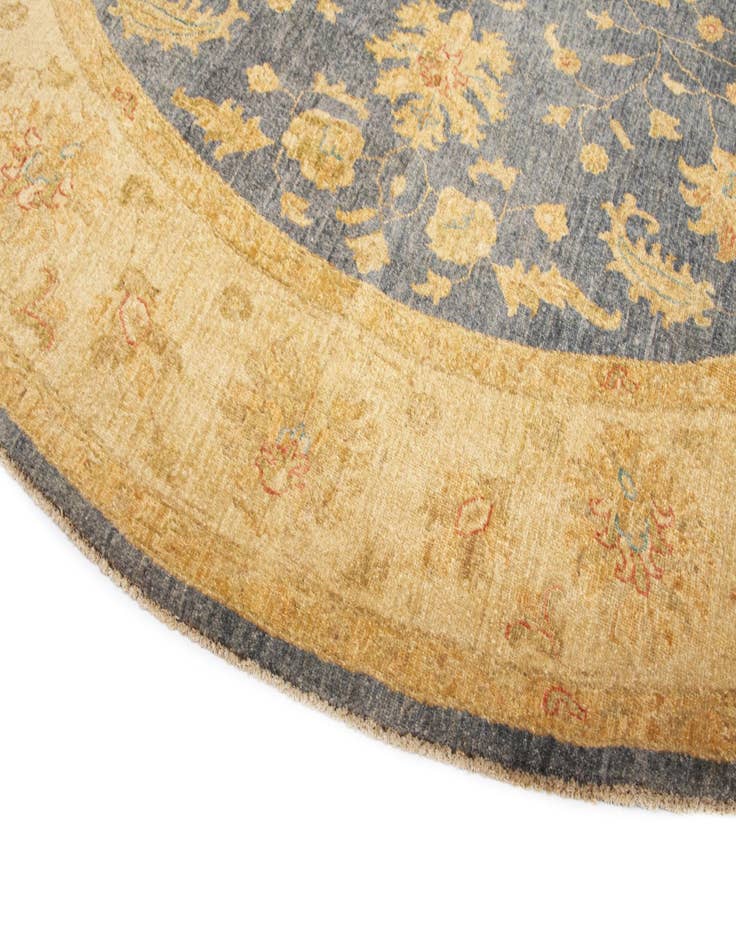 Detail image of  8' 2 x 8' 2 Kaizar Wool Round Rug