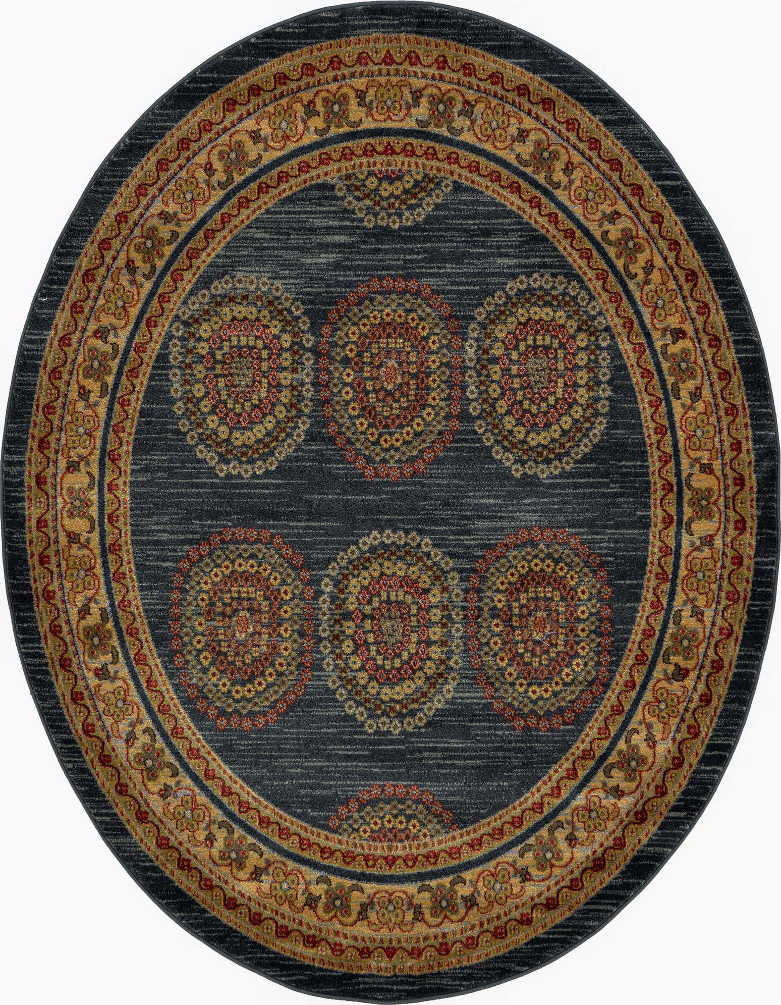 Primary image  6' x 6' Kashkuli Gabbeh Round Rug