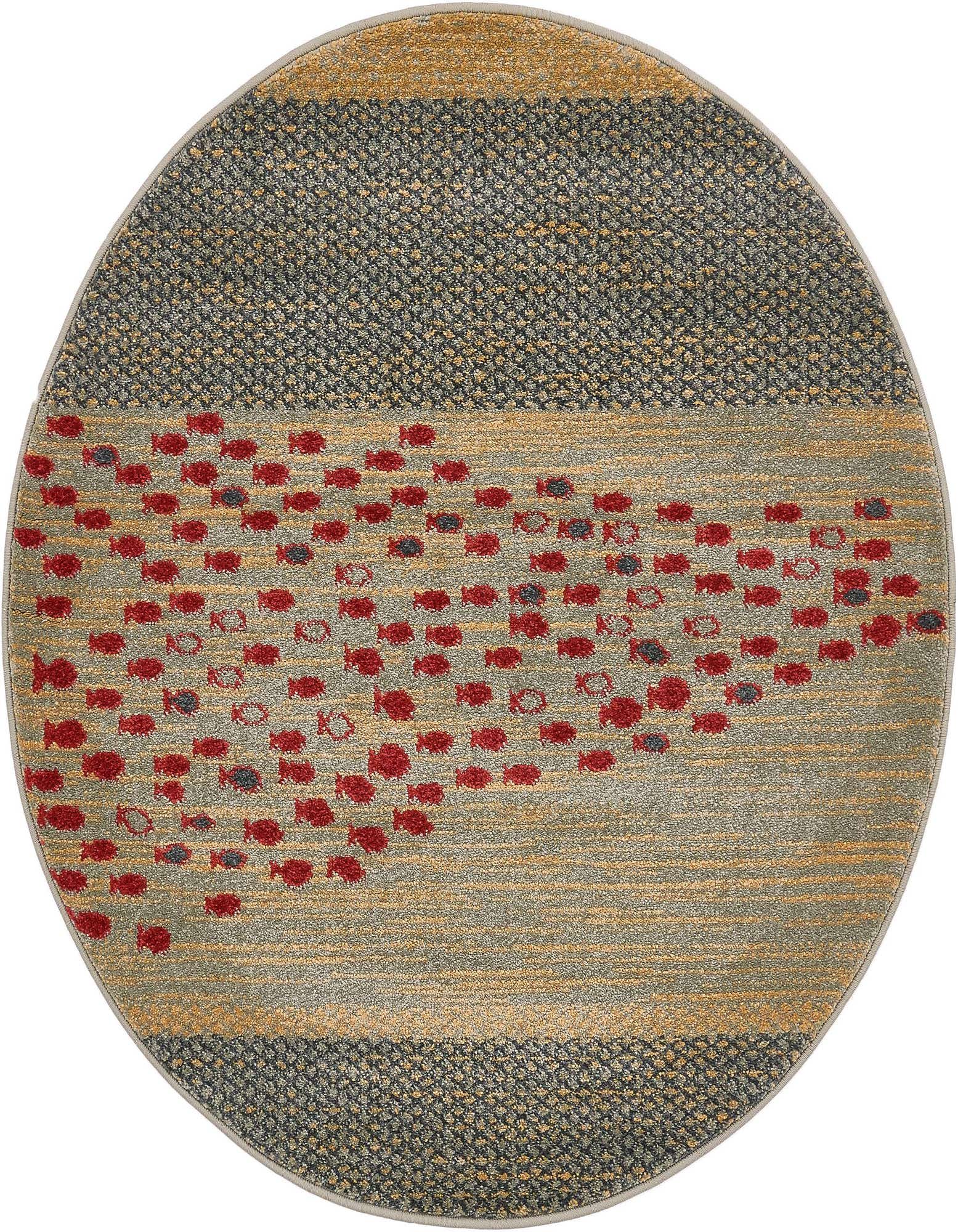 Primary image  3' x 3' Kashkuli Gabbeh Round Rug